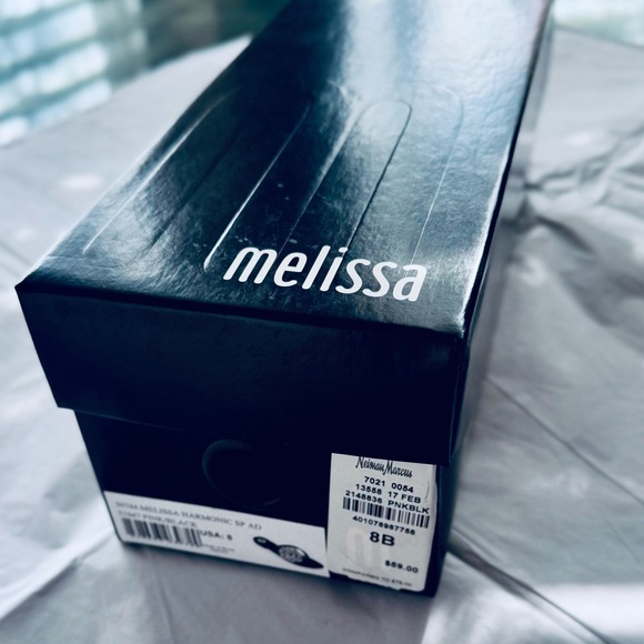 MELISSA Black Shoe Box for Storage Organization Shoes Collection (#A) - Picture 3 of 11